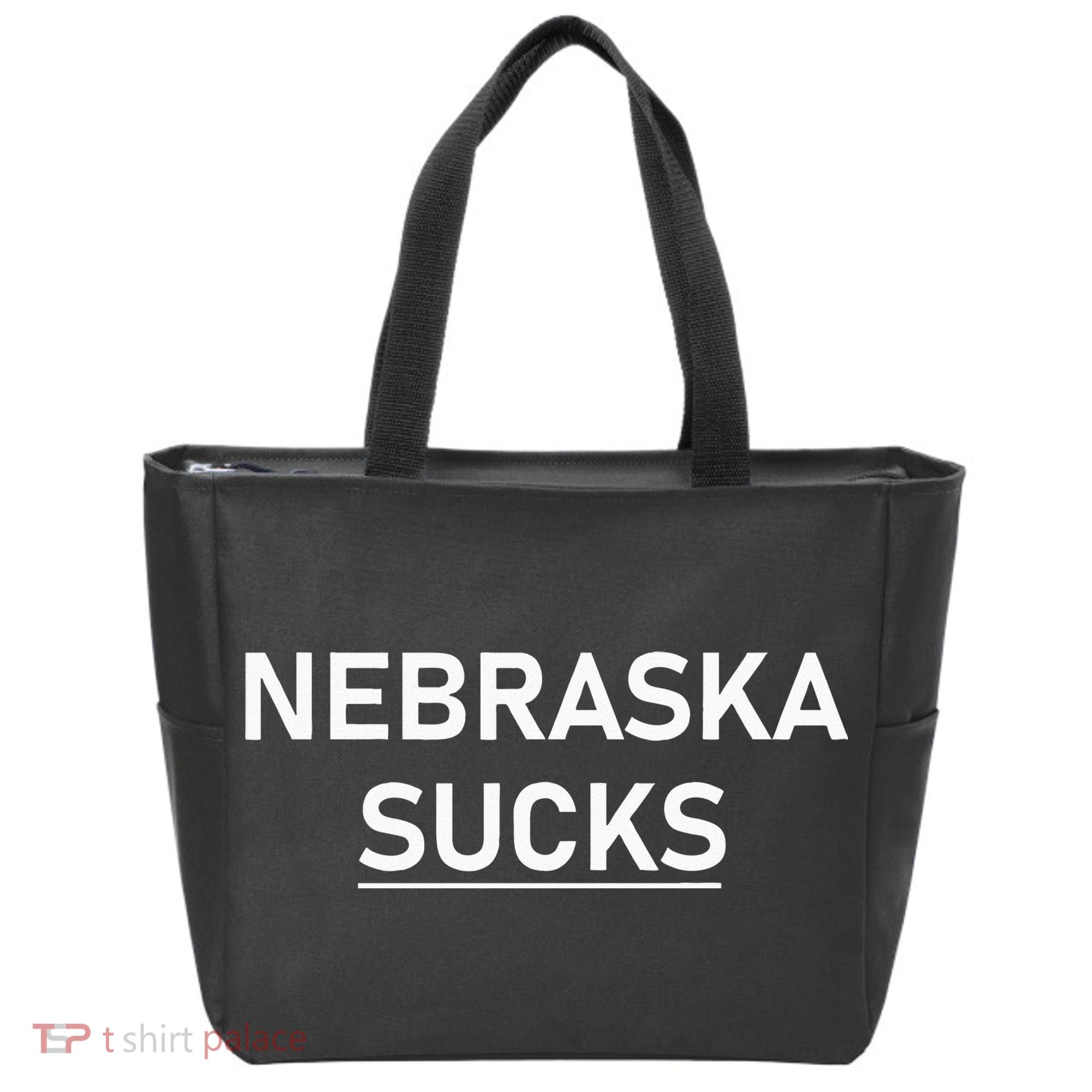 Nebraska Sucks Tote Bag