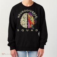 Neurodiversity Saying Neurodiverse Brain Neurodivergent Women's Sweatshirt thumb 0
