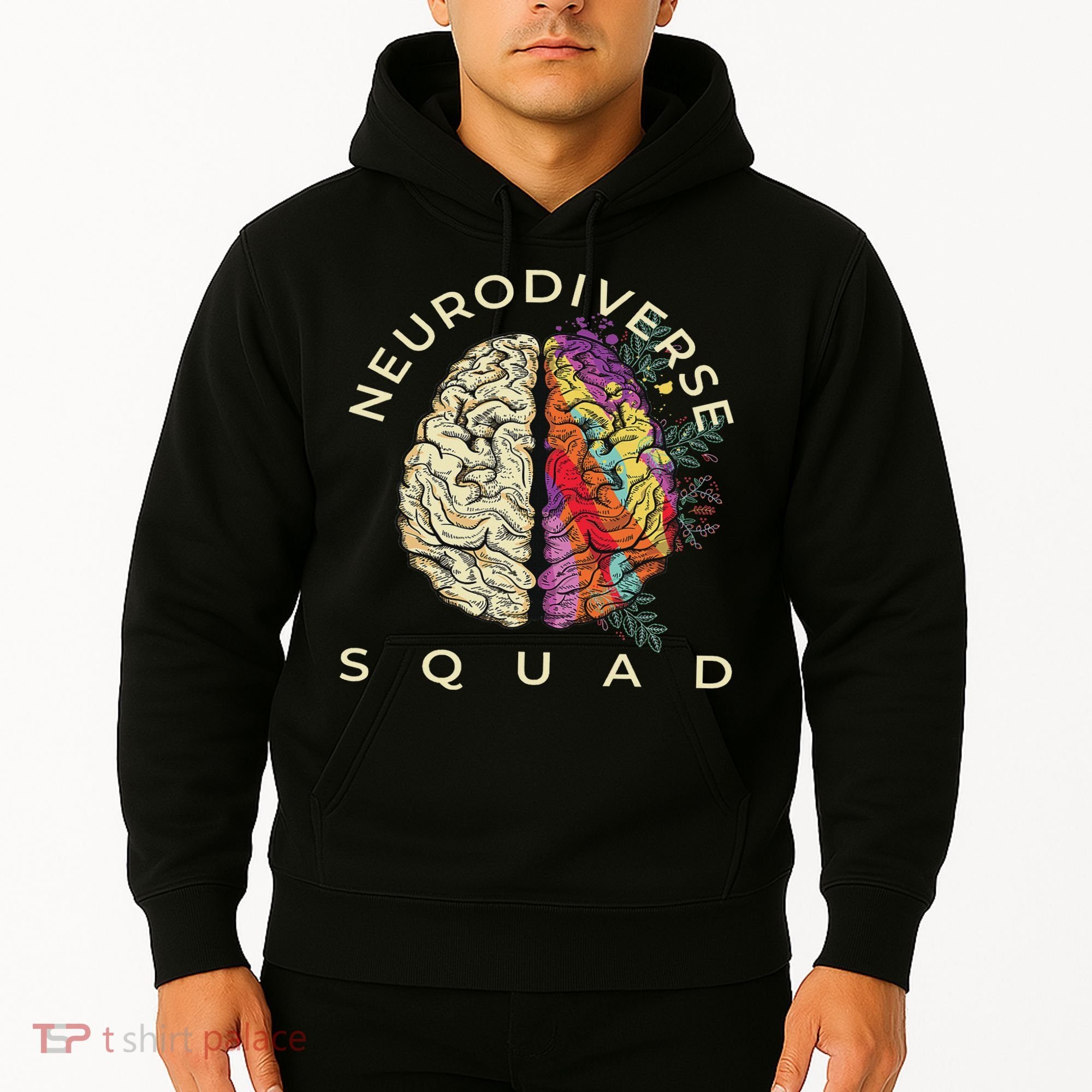 Neurodiversity Saying Neurodiverse Brain Neurodivergent Hoodie