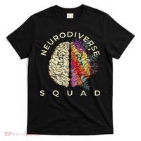 Neurodiversity Saying Neurodiverse Brain Neurodivergent T-Shirt thumb 0