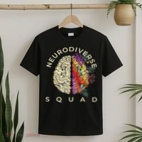 Neurodiversity Saying Neurodiverse Brain Neurodivergent T-Shirt thumb 2