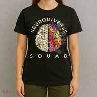 Neurodiversity Saying Neurodiverse Brain Neurodivergent T-Shirt thumb 4