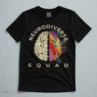 Neurodiversity Saying Neurodiverse Brain Neurodivergent T-Shirt thumb 5