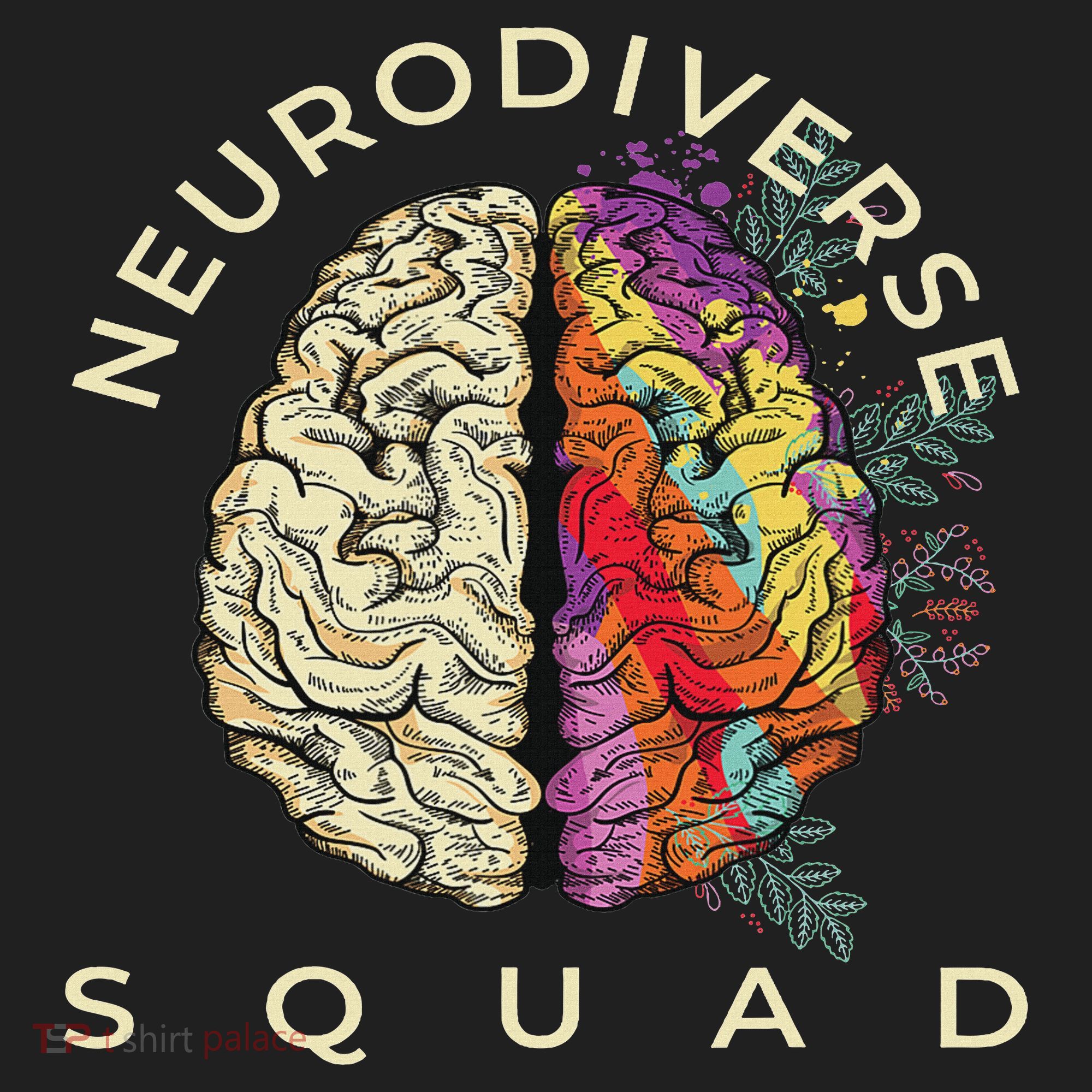 Neurodiversity Saying Neurodiverse Brain Neurodivergent Beanie
