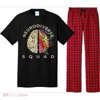 Neurodiversity Saying Neurodiverse Brain Neurodivergent Pajama Set thumb 0