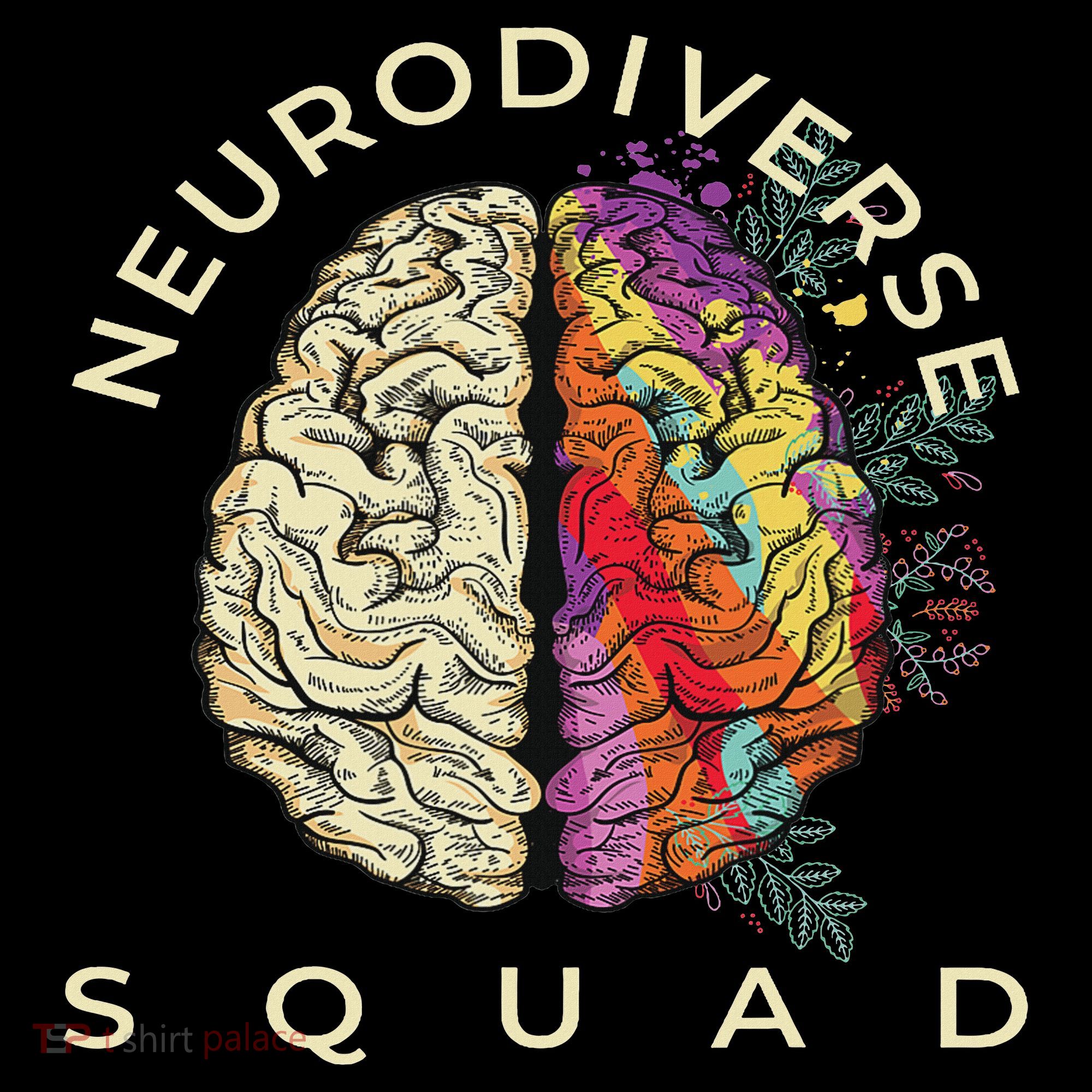 Neurodiversity Saying Neurodiverse Brain Neurodivergent Women's Hoodie