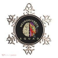 Neurodiversity Saying Neurodiverse Brain Neurodivergent Ornament thumb 0