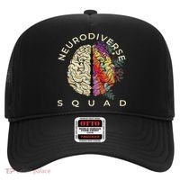 Neurodiversity Saying Neurodiverse Brain Neurodivergent Hat thumb 0