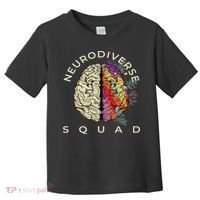 Neurodiversity Saying Neurodiverse Brain Neurodivergent Toddler T-Shirt thumb 0