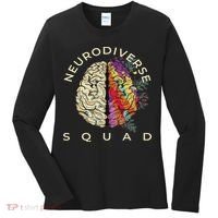 Neurodiversity Saying Neurodiverse Brain Neurodivergent Women's Long Sleeve Shirt thumb 0