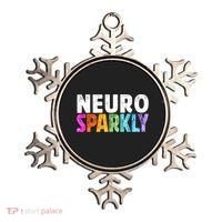 Neuro Sparkly Neurodivergent Neurodivergence ADHD ASD Ornament thumb 0