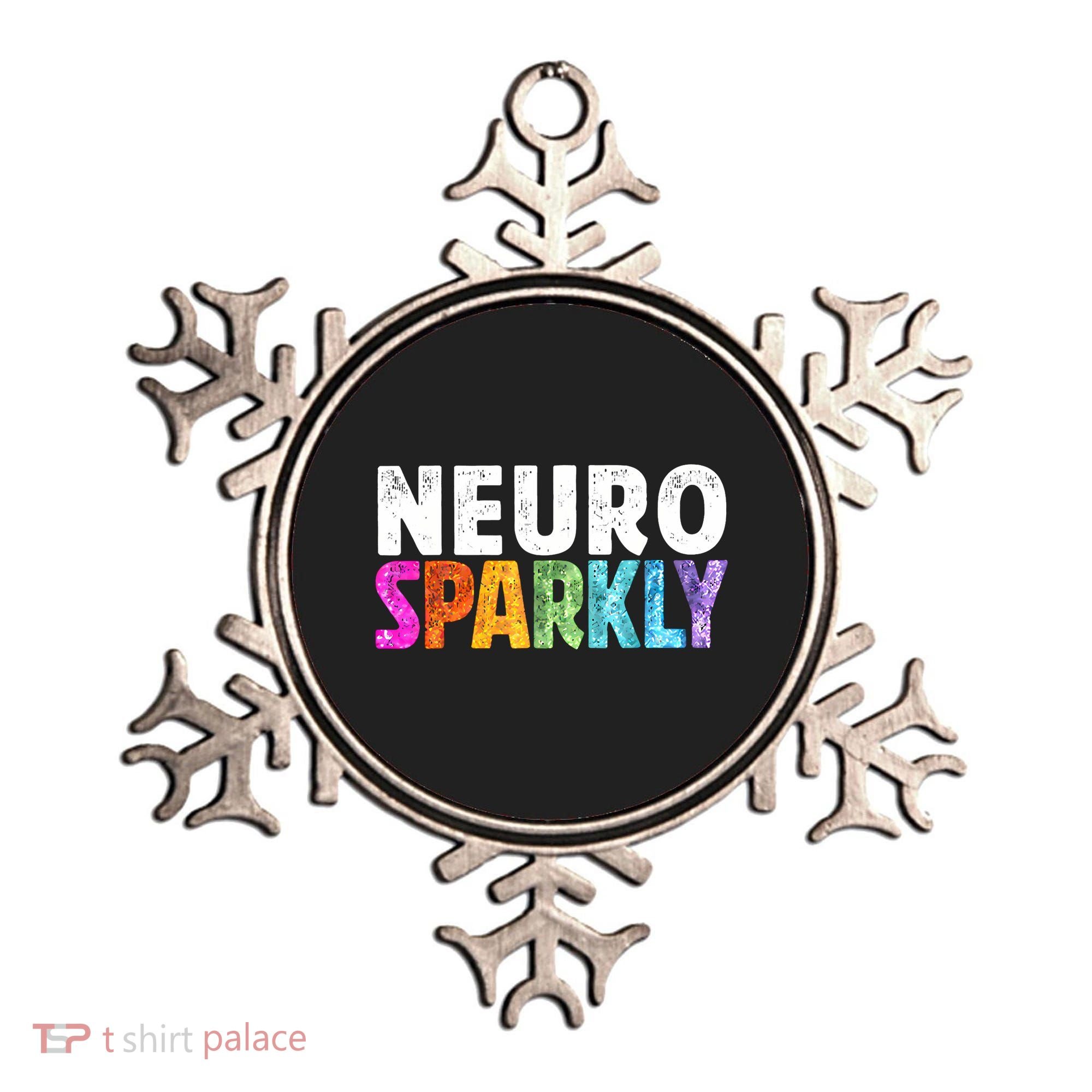 Neuro Sparkly Neurodivergent Neurodivergence ADHD ASD Ornament