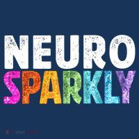 Neuro Sparkly Neurodivergent Neurodivergence ADHD ASD Sweatshirt thumb 3