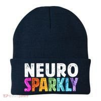 Neuro Sparkly Neurodivergent Neurodivergence ADHD ASD Beanie thumb 0