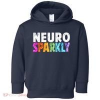 Neuro Sparkly Neurodivergent Neurodivergence ADHD ASD Toddler Hoodie thumb 0