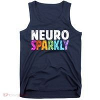 Neuro Sparkly Neurodivergent Neurodivergence ADHD ASD Tank Top thumb 0
