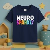Neuro Sparkly Neurodivergent Neurodivergence ADHD ASD Toddler T-Shirt thumb 3