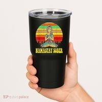 Namastay Sober Na Aa 12 Step Recovery Narcotics Anonymous Tumbler thumb 2
