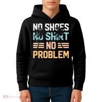 No Shoes No Problem Coconut Tree Country Music Kids Hoodie thumb 4