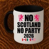 No Scotland No Party 2026 Coffee Mug thumb 2