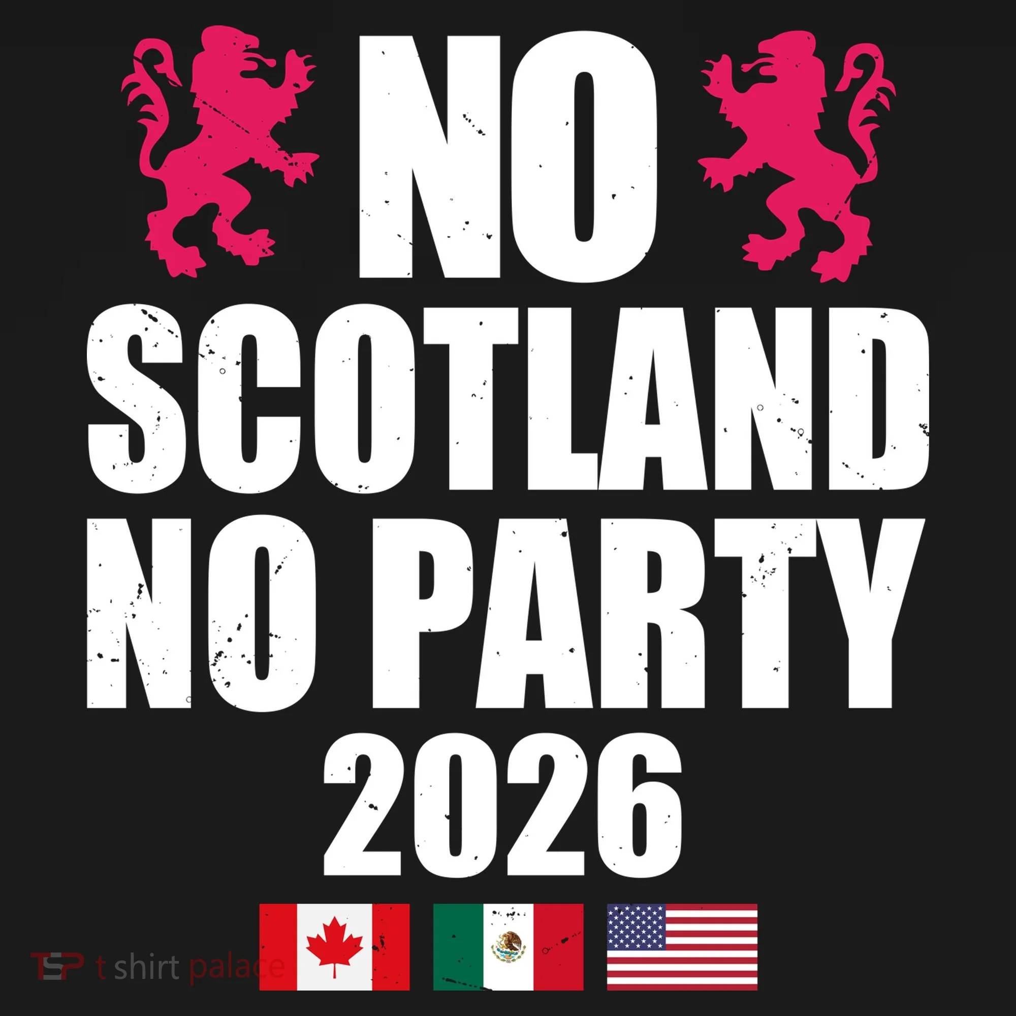 No Scotland No Party 2026 Ornament