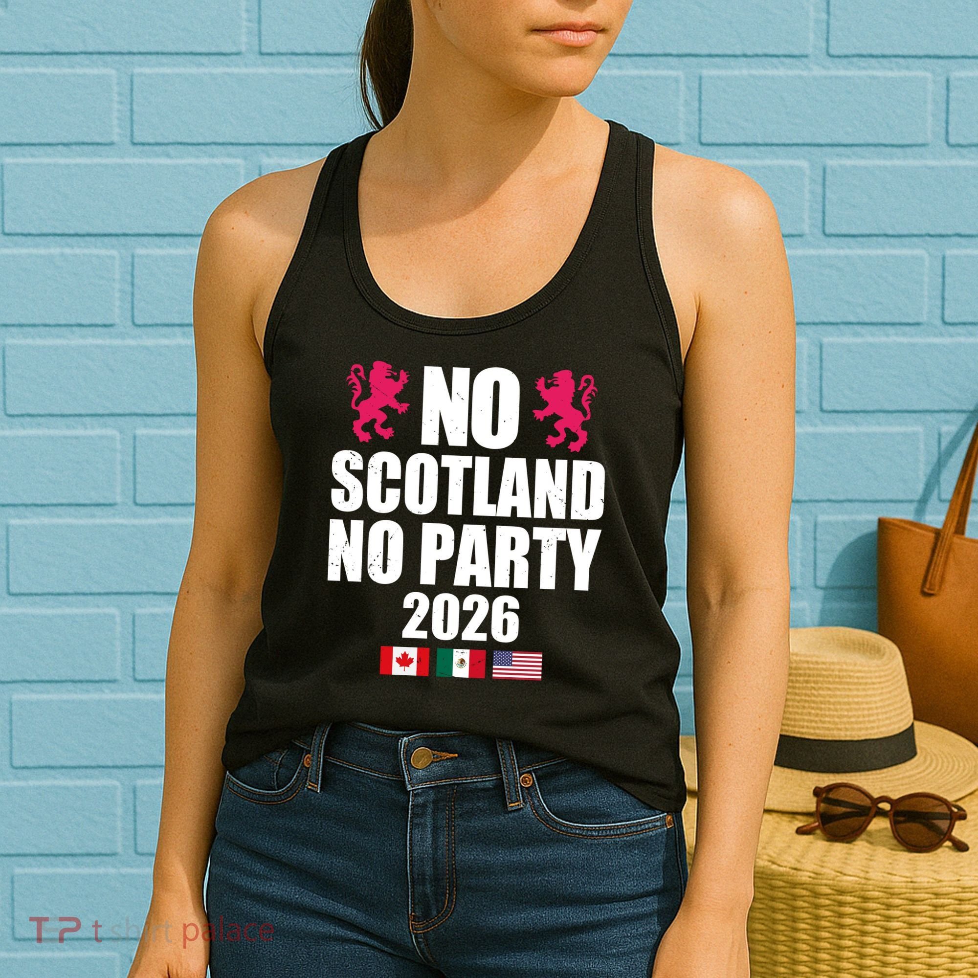 No Scotland No Party 2026 Women's Tank Top