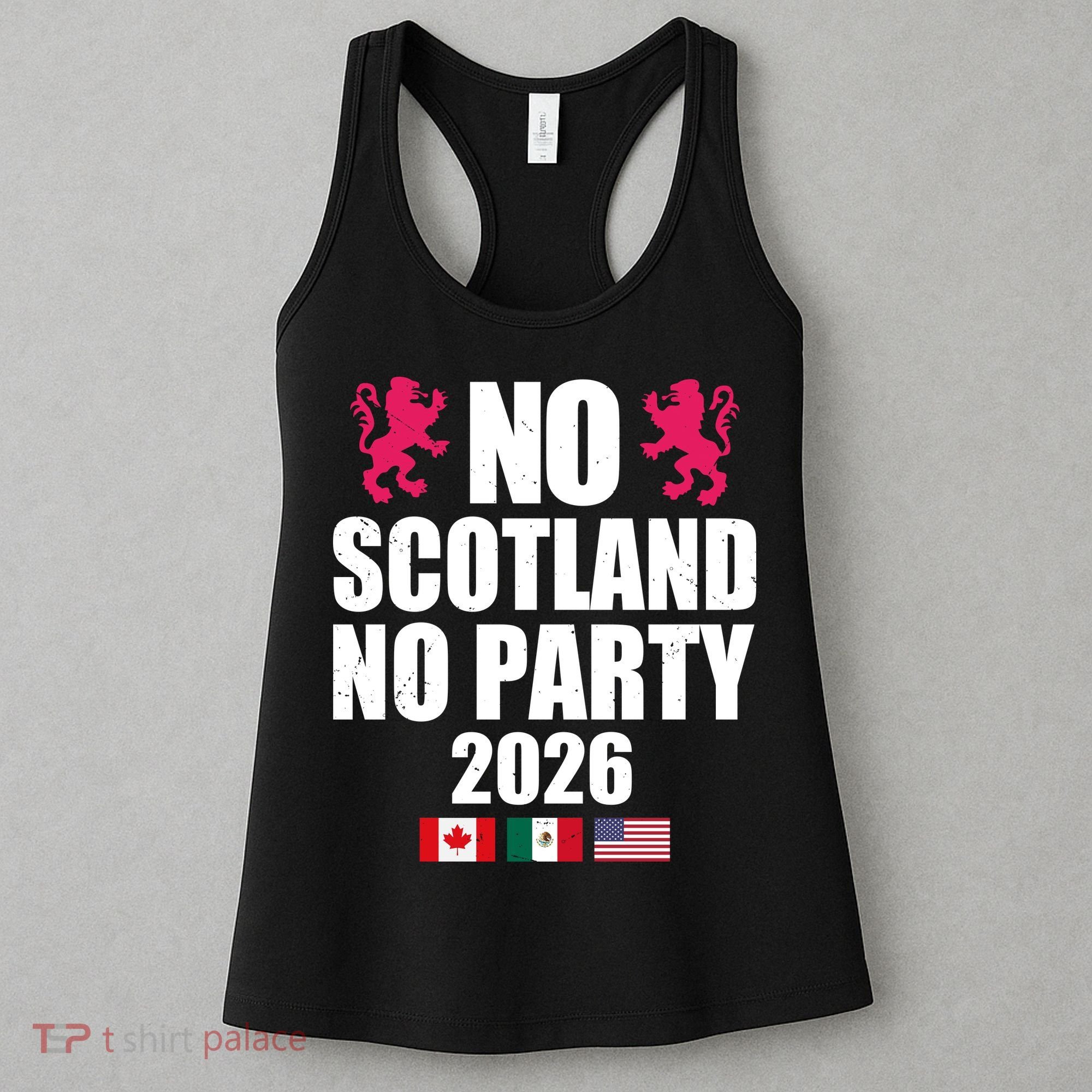 No Scotland No Party 2026 Women's Tank Top