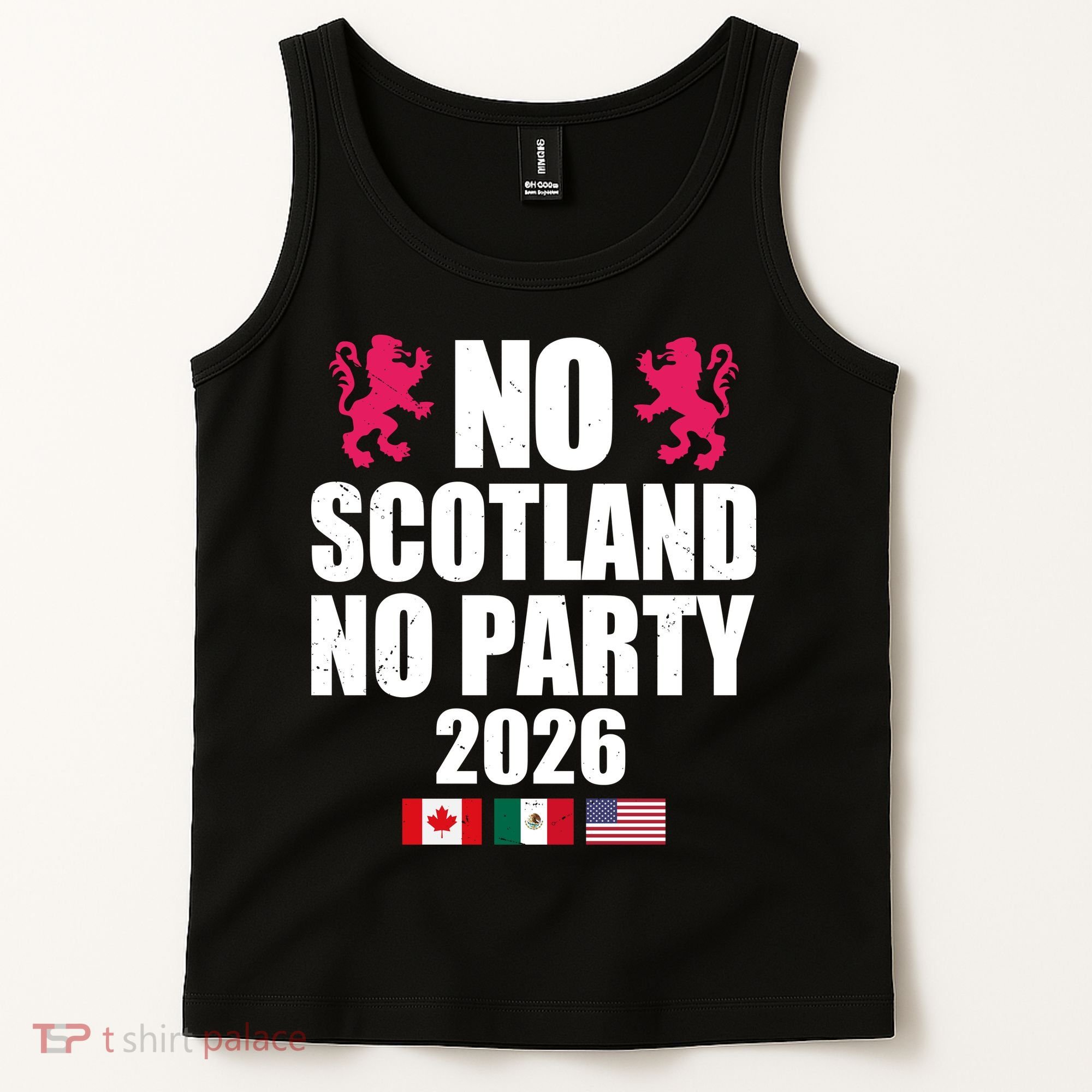 No Scotland No Party 2026 Tank Top