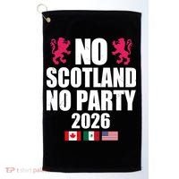 No Scotland No Party 2026 Golf Towel thumb 0