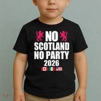 No Scotland No Party 2026 Toddler T-Shirt thumb 2