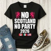 No Scotland No Party 2026 Women's T-Shirt thumb 3