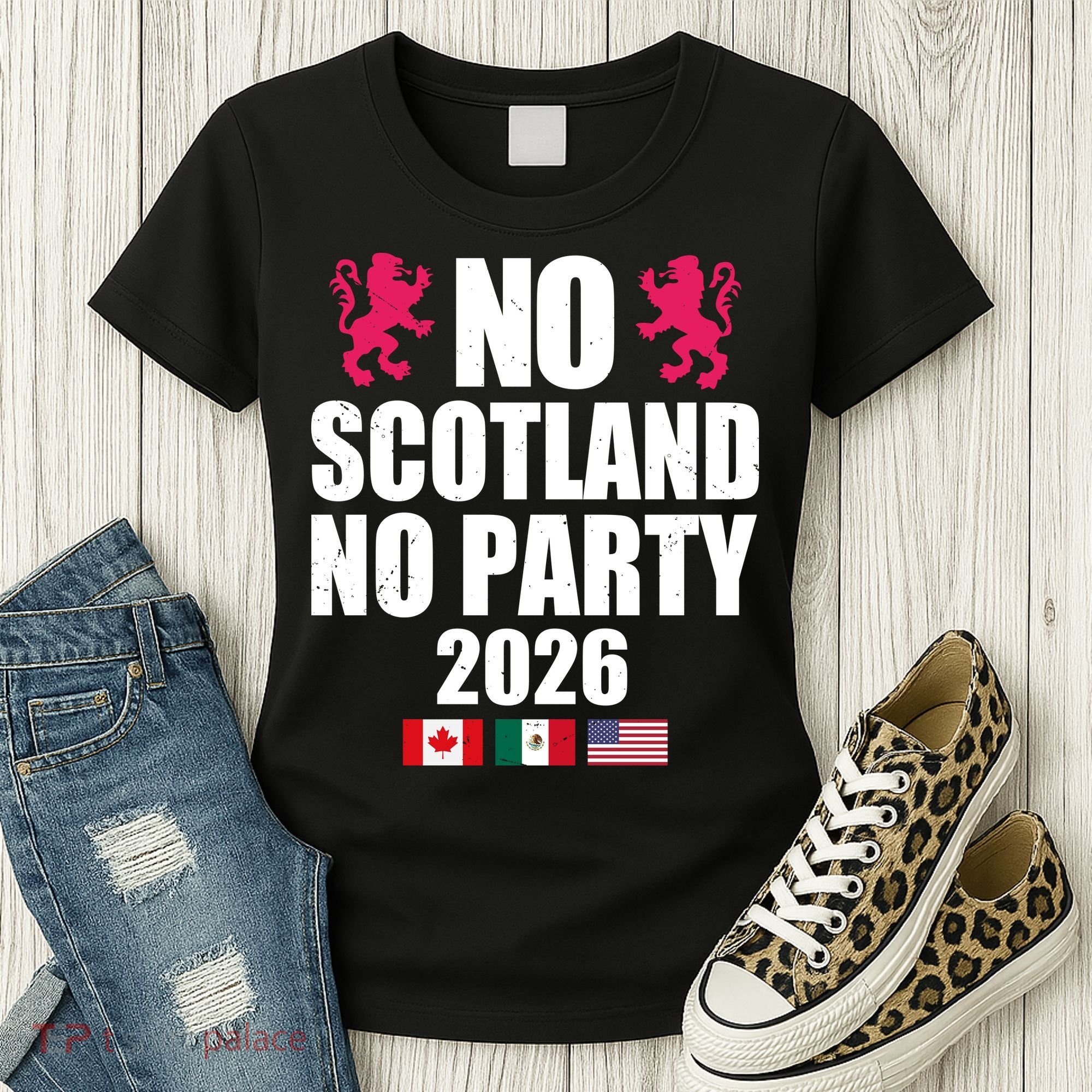No Scotland No Party 2026 Women's T-Shirt