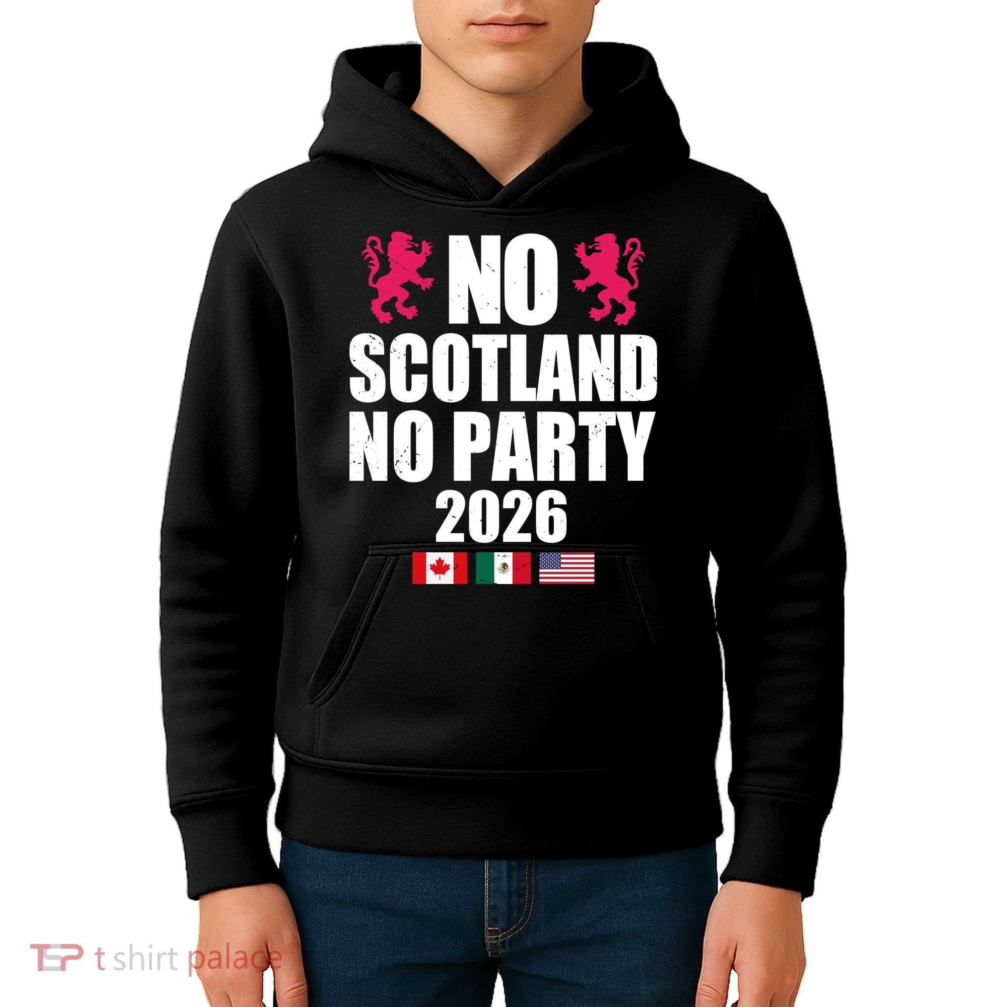 No Scotland No Party 2026 Kids Hoodie