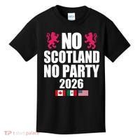 No Scotland No Party 2026 Kids T-Shirt thumb 0