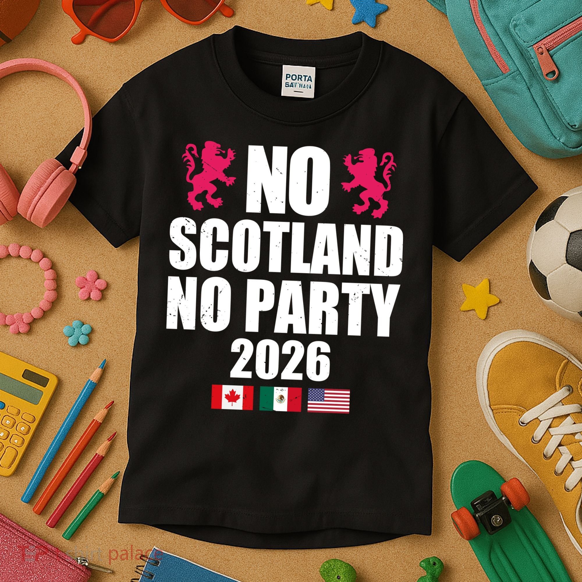 No Scotland No Party 2026 Kids T-Shirt