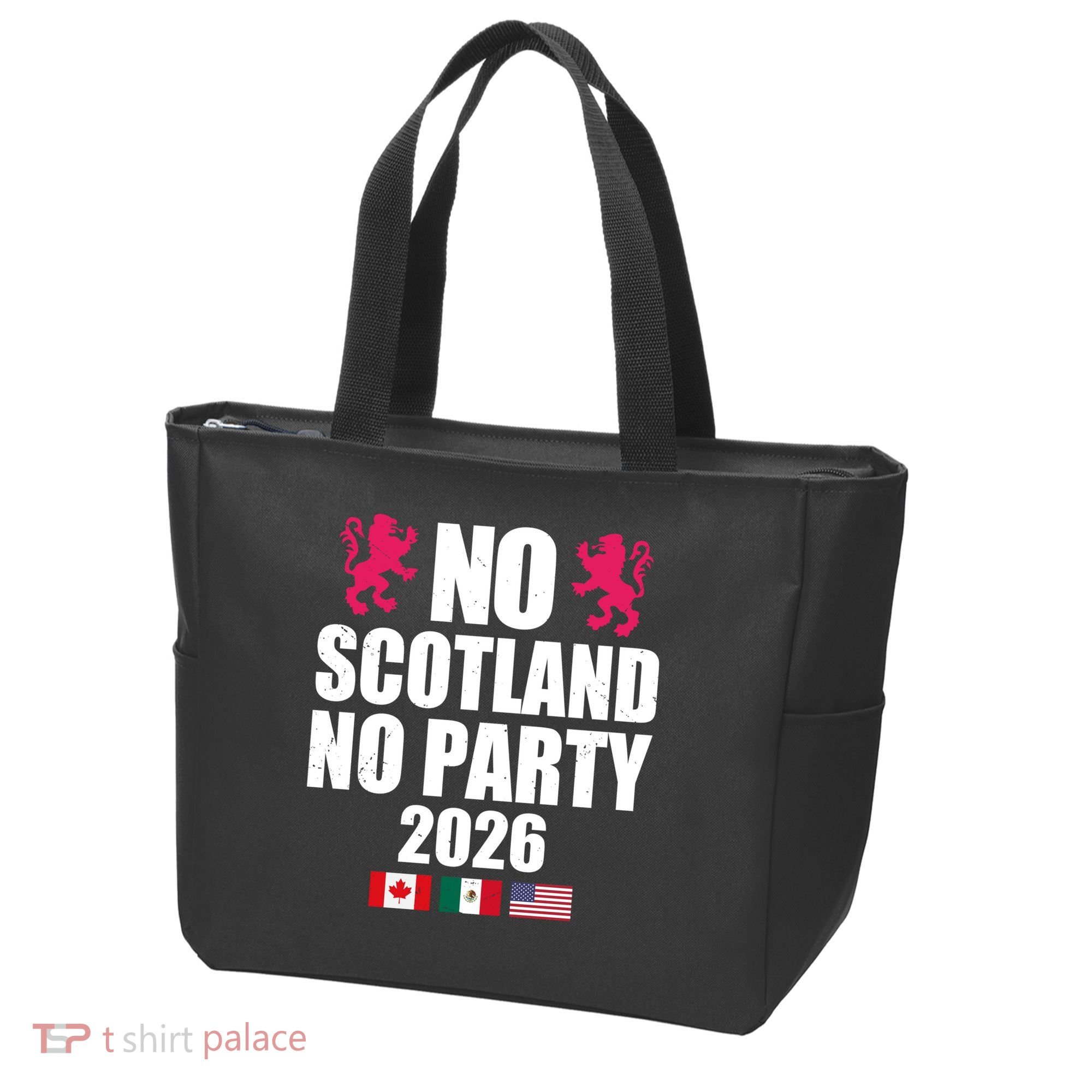 No Scotland No Party 2026 Tote Bag