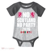 No Scotland No Party 2026 Infant Baby Jersey Bodysuit thumb 0