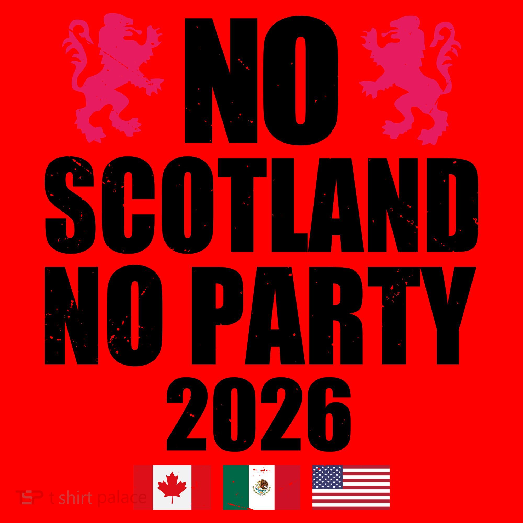 No Scotland No Party 2026 Santa Hat
