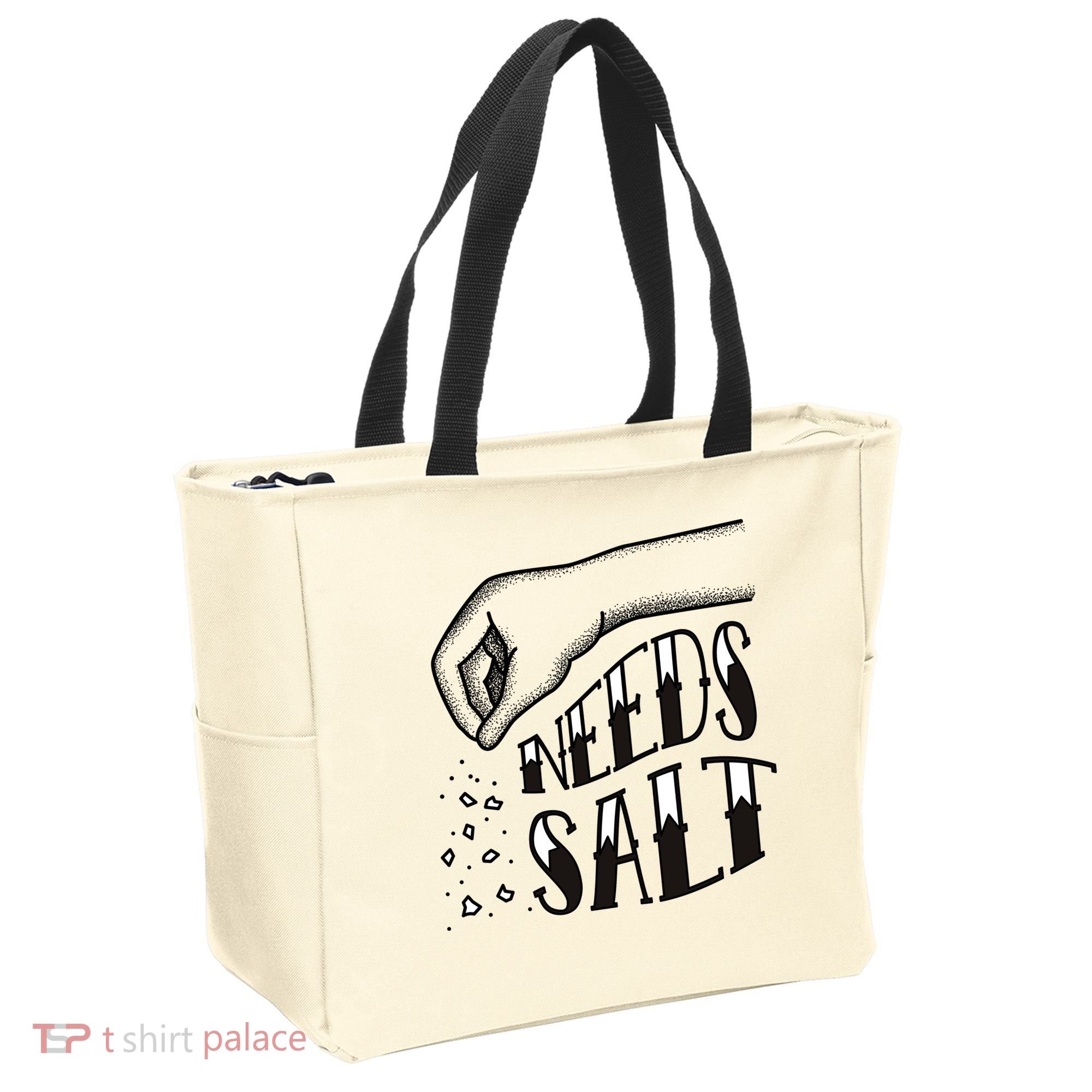 Needs Salt Tote Bag