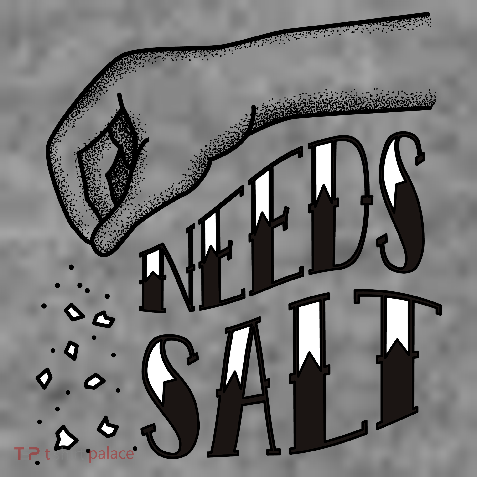 Needs Salt Toddler Hoodie