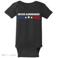 Never Surrender Never Surrender Baby Bodysuit thumb 0