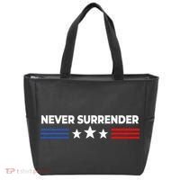 Never Surrender Never Surrender Tote Bag thumb 0