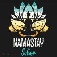 Namastay Sober NA AA 12 Step Recovery Narcotics Anonymous Long Sleeve Shirt thumb 2