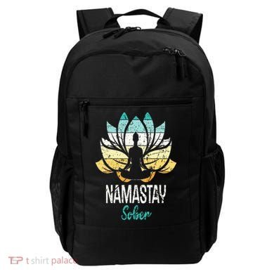 Namastay Sober NA AA 12 Step Recovery Narcotics Anonymous Backpack