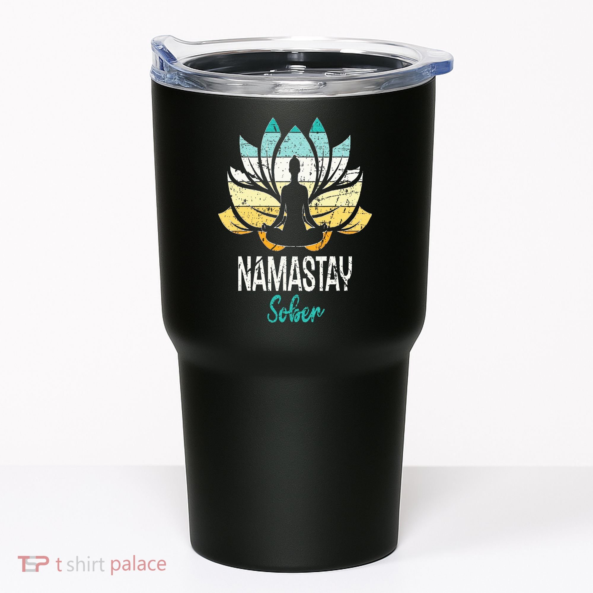 Namastay Sober NA AA 12 Step Recovery Narcotics Anonymous Tumbler
