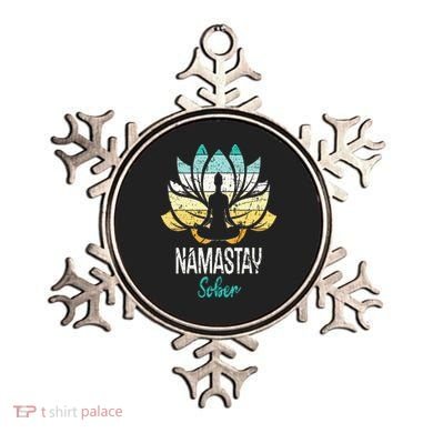 Namastay Sober NA AA 12 Step Recovery Narcotics Anonymous Ornament