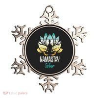 Namastay Sober NA AA 12 Step Recovery Narcotics Anonymous Ornament thumb 0