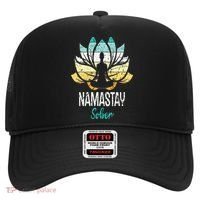 Namastay Sober NA AA 12 Step Recovery Narcotics Anonymous Hat thumb 0
