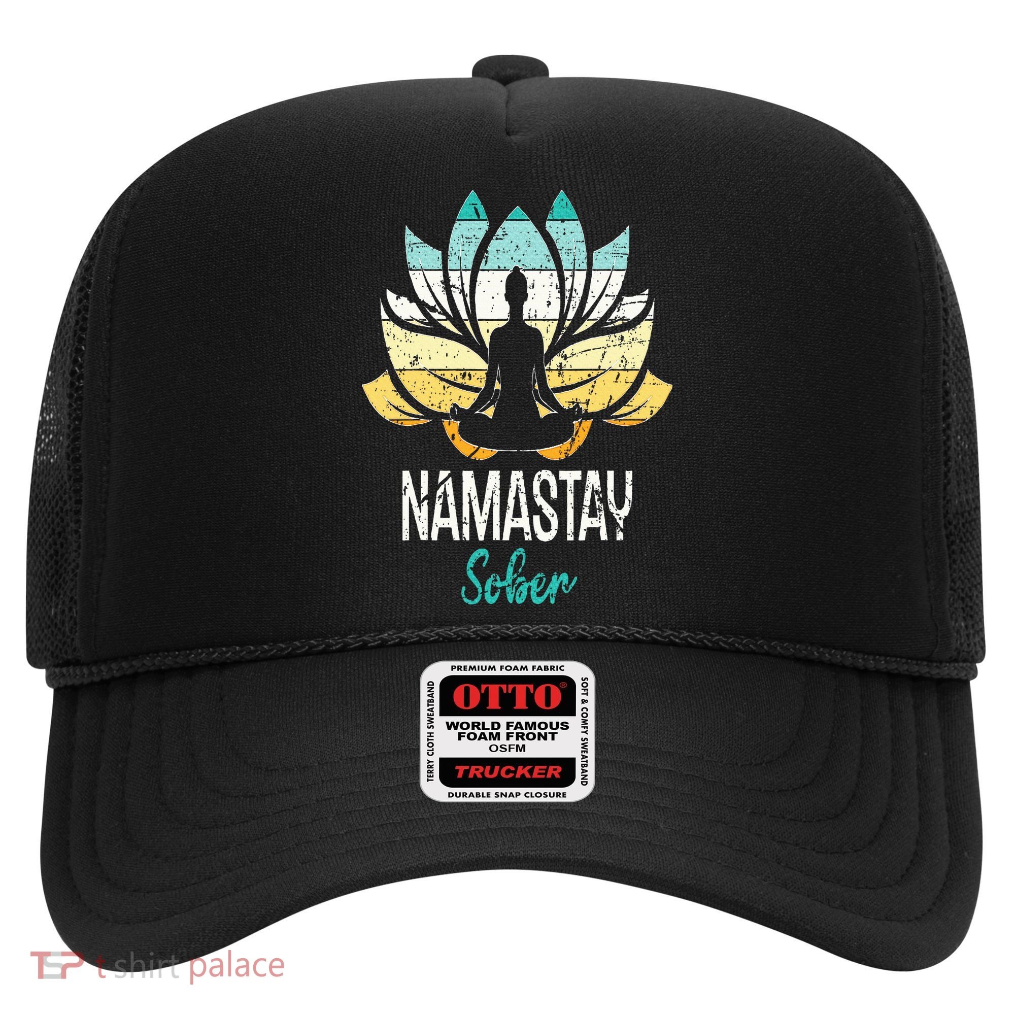 Namastay Sober NA AA 12 Step Recovery Narcotics Anonymous Hat