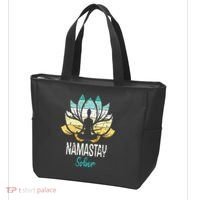 Namastay Sober NA AA 12 Step Recovery Narcotics Anonymous Tote Bag thumb 3